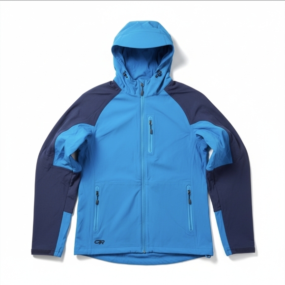 Outdoor Research Other - Outdoor Research L Blue/Navy Technical Lightweight Shell Jacket